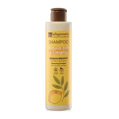 Shampoo Capelli Grassi Salvia e Limone
