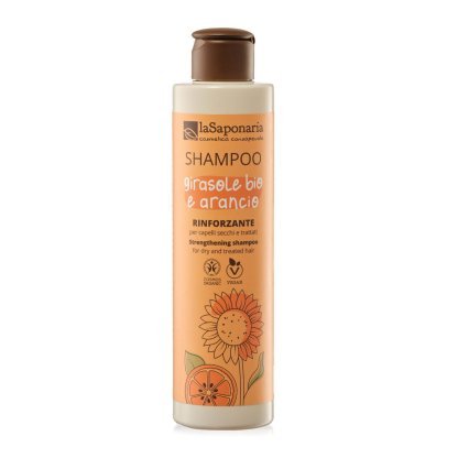 Shampoo Capelli Secchi Girasole e Arancio Dolce - Mangio Anch'io
