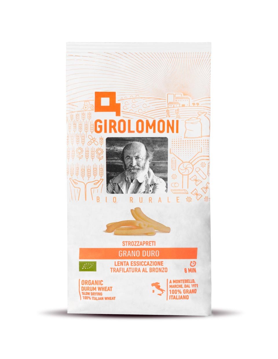 Strozzapreti di grano duro biologico - Mangio Anch'io