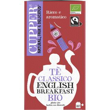 Tè Nero English Breakfast Cupper - Mangio Anch'io
