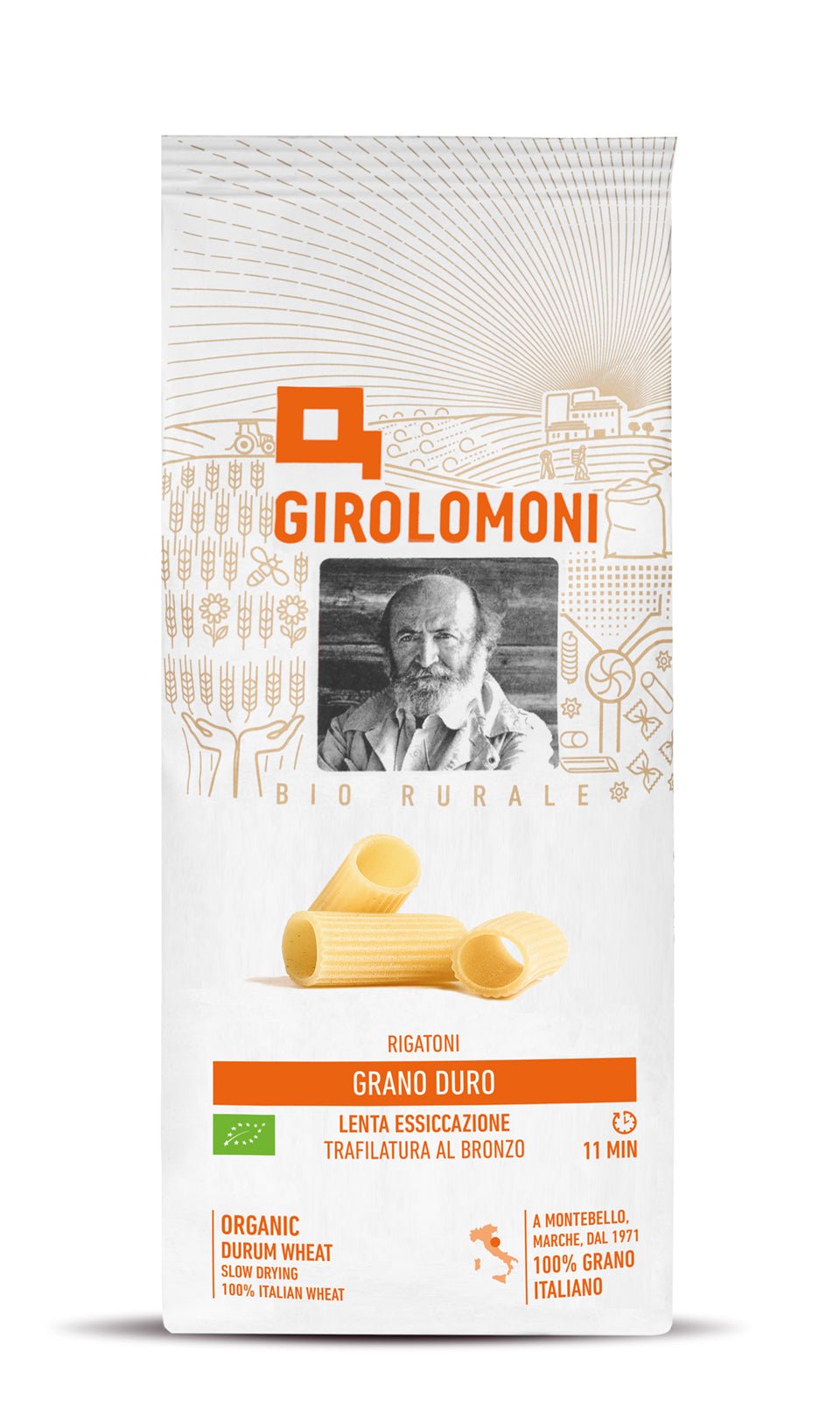 Rigatoni di grano duro biologico - Mangio Anch'io