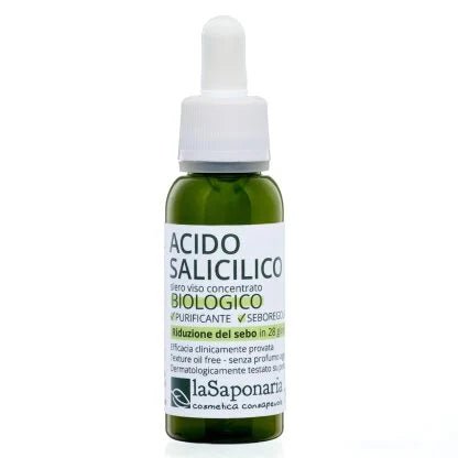 Acido Salicilico - Siero Viso Biologico Purificante - Mangio Anch'io
