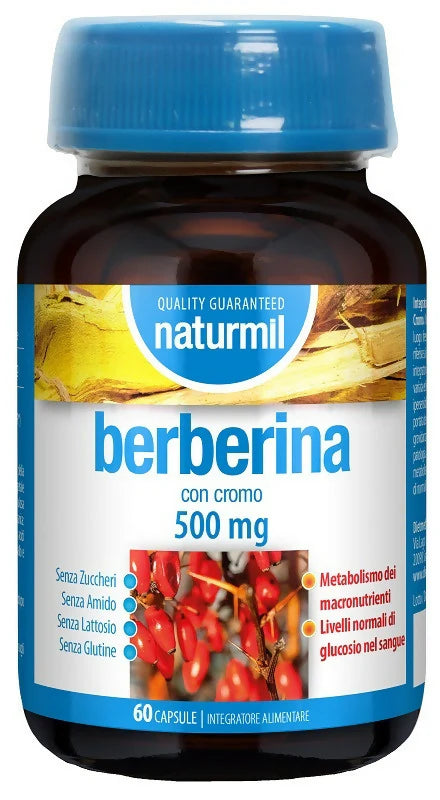 Berberina con cromo 500 mg Naturmil DietMed, 60 capsule
