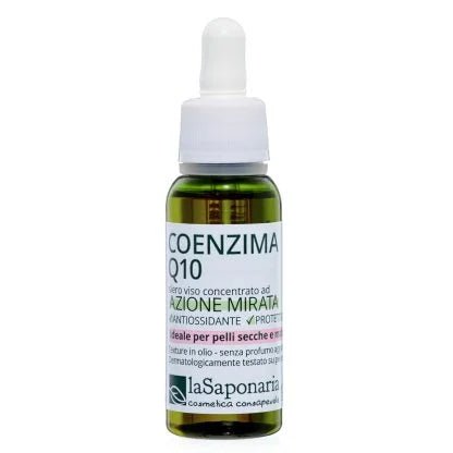 Coenzima Q10 - Siero Viso Attivo Puro Anti - Age - Mangio Anch'io