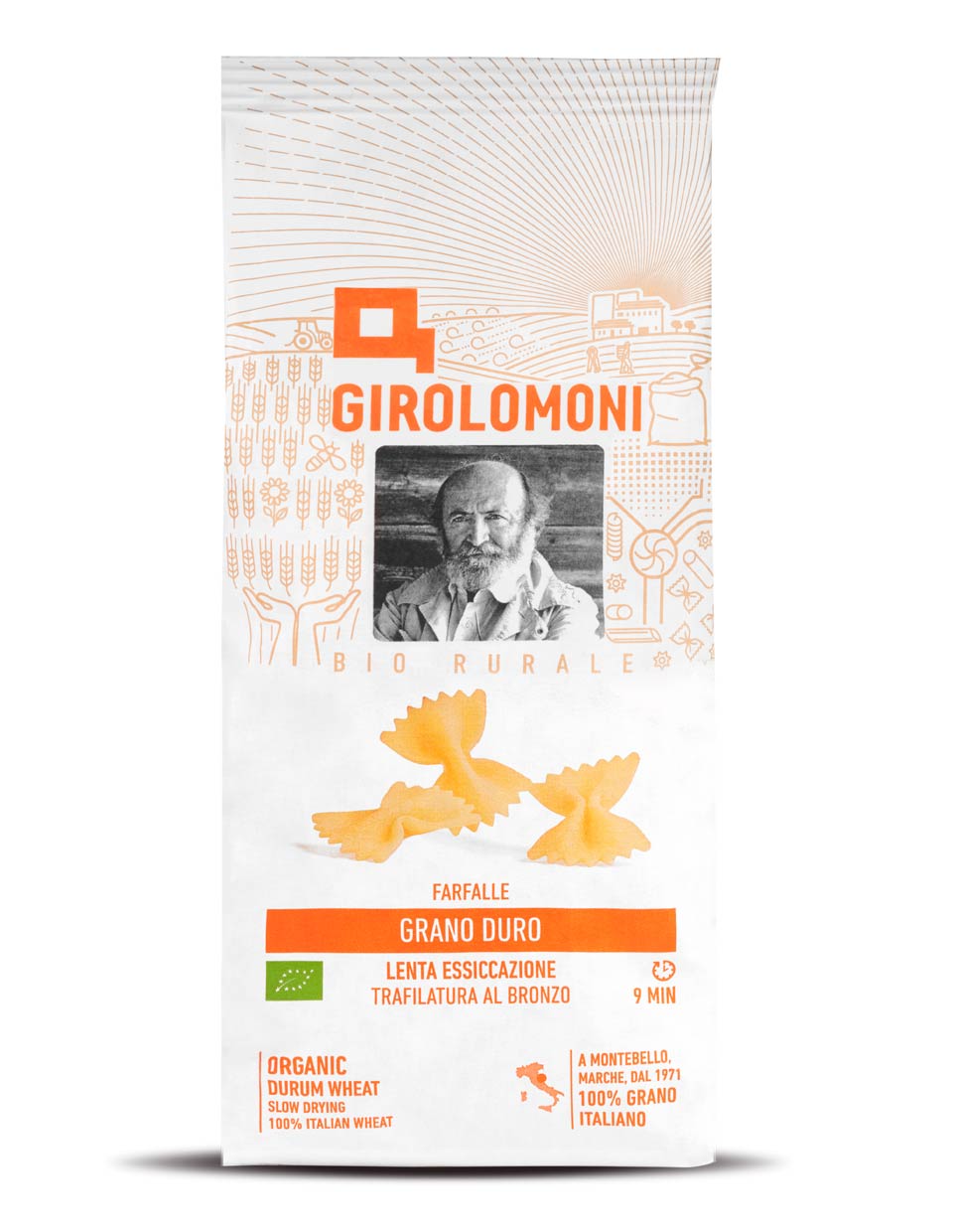 Farfalle di grano duro biologico - Mangio Anch'io