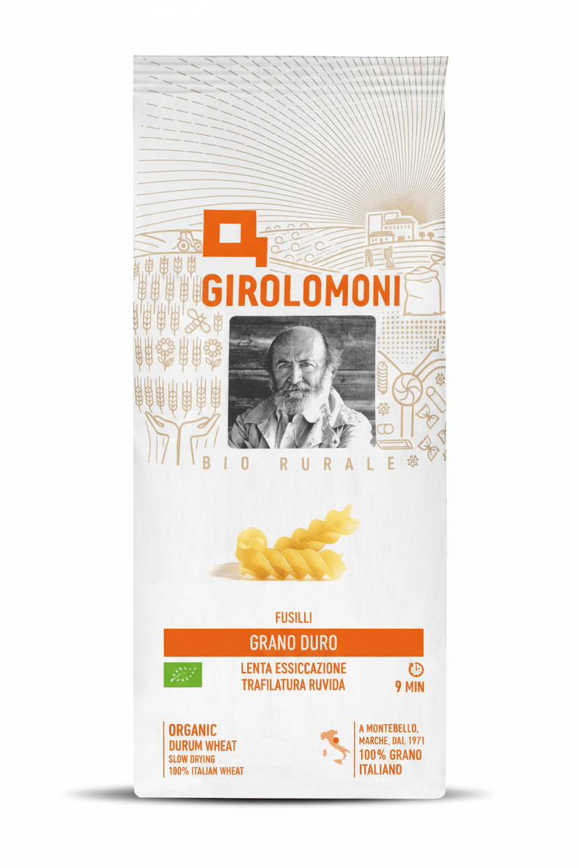 Fusilli di Grano Duro Biologico - Mangio Anch'io