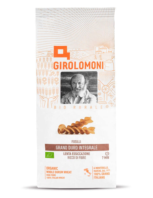 Fusilli di Grano Duro Integrale Biologico - Mangio Anch'io