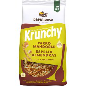 Krunchy Croccante di Farro con Mandorle e Amaranto - Mangio Anch'io