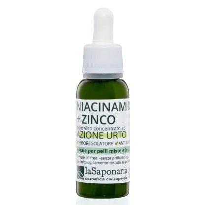 Niacinamide e Zinco - Siero Viso Seboequilibrante Anti - Imperfezioni - Mangio Anch'io