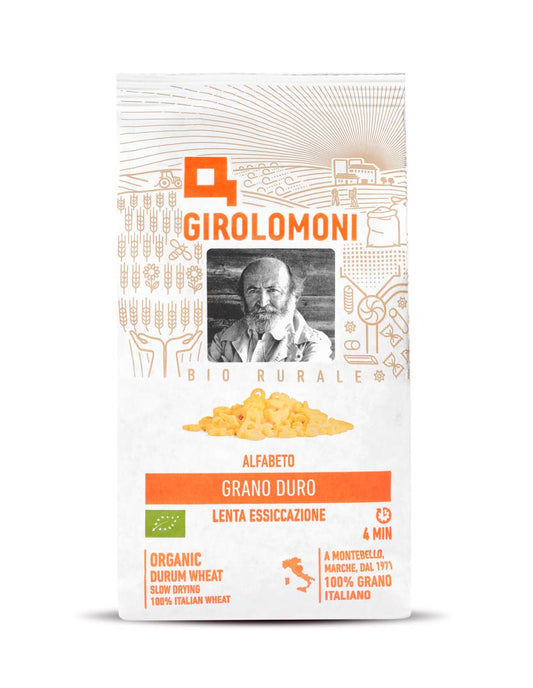 Alfabeto di grano duro biologico - Mangio Anch'io