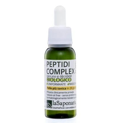 Peptidi Complex con Sacha Inchi - Siero Viso Rassodante Tonificante Effetto Lifting - Mangio Anch'io