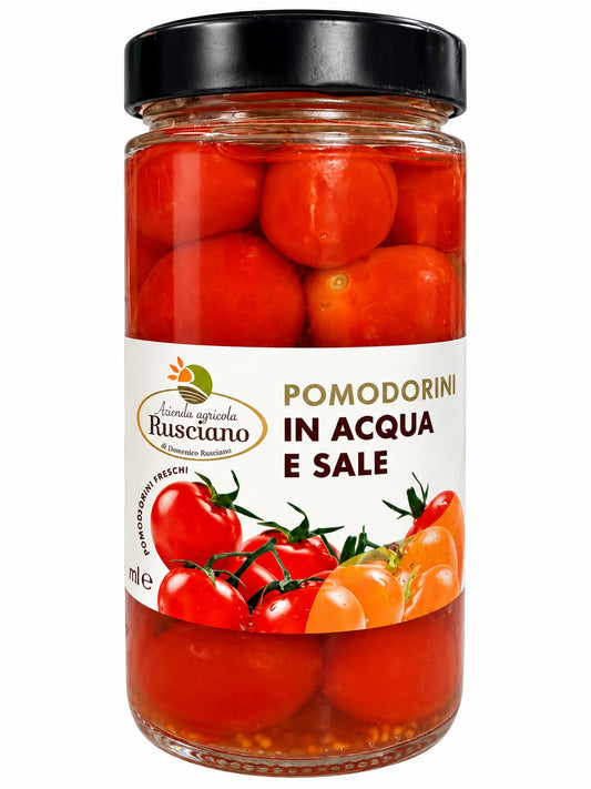 Pomodorino rosso in acqua e sale 580ml