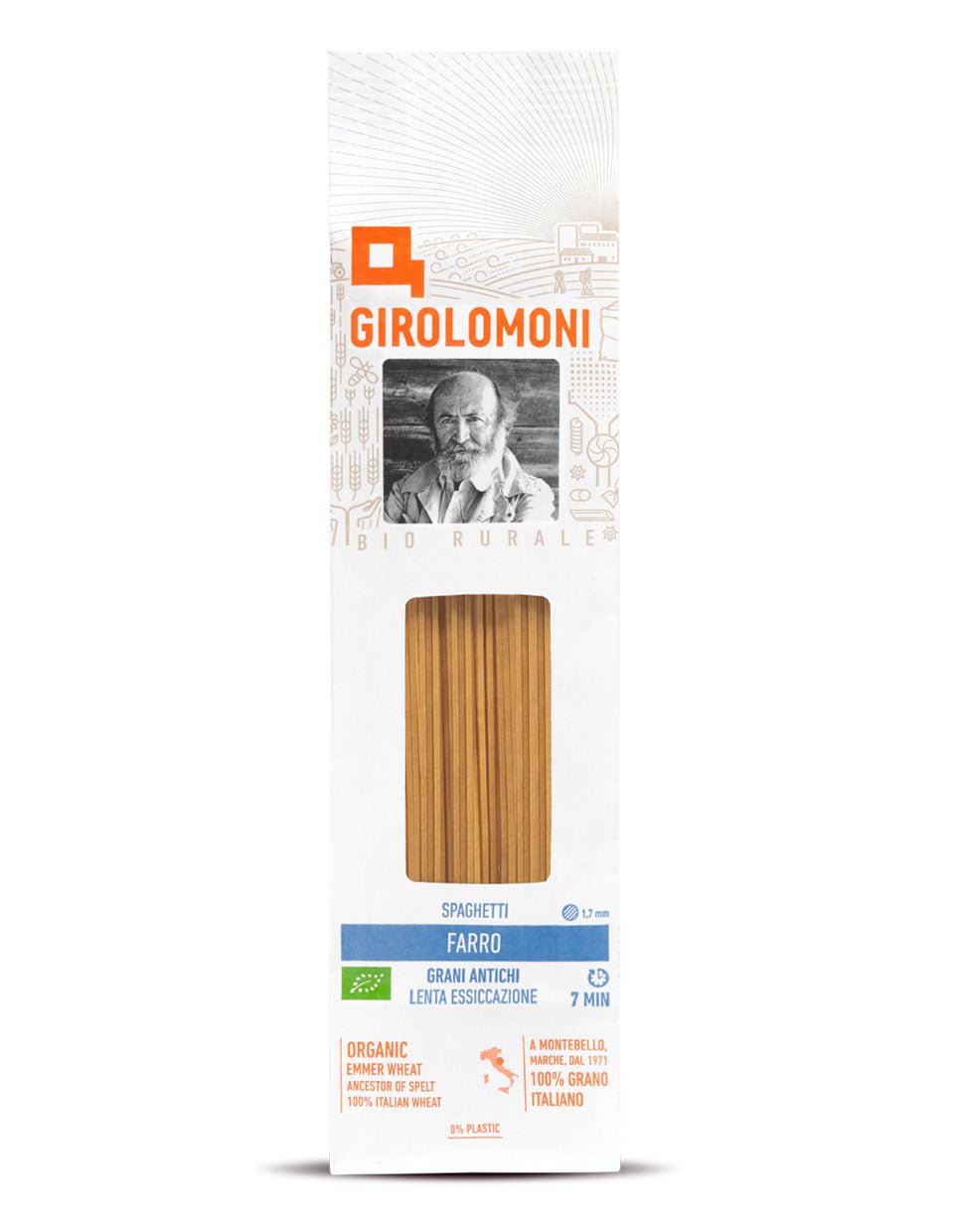Spaghetti di Farro Biologico - Mangio Anch'io