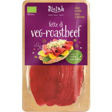 Fette di Veg Roastbeef Biolab 90g - Mangio Anch'io