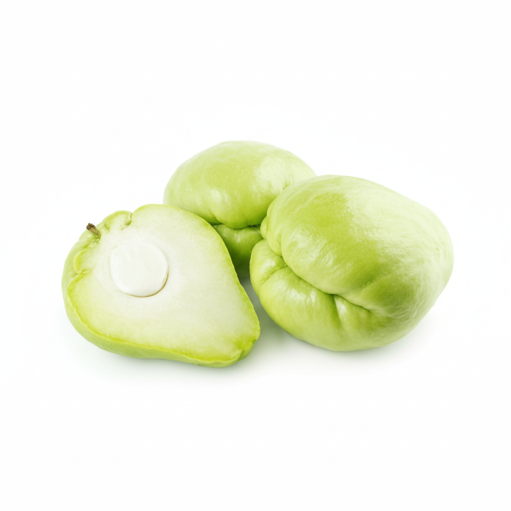 Chayote o zucchina spinosa
